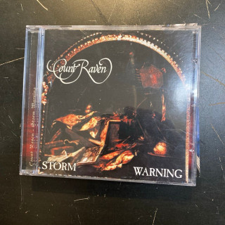 Count Raven - Storm Warning (remastered) CD (VG+/VG+) -doom metal-